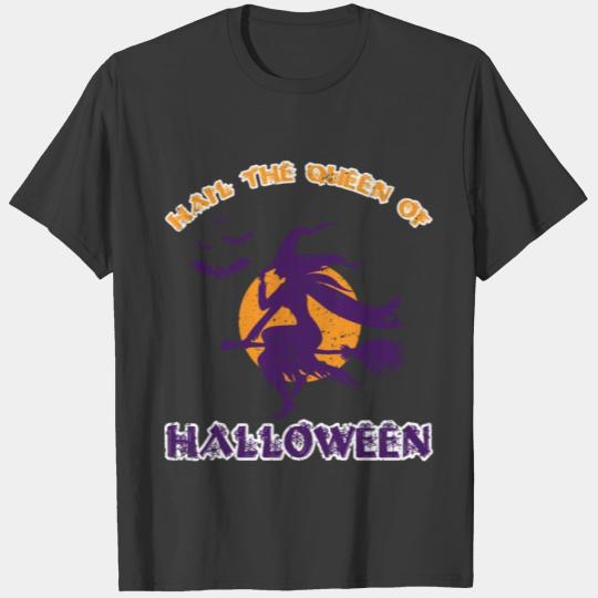Hail The Queen Of Halloween T-shirt