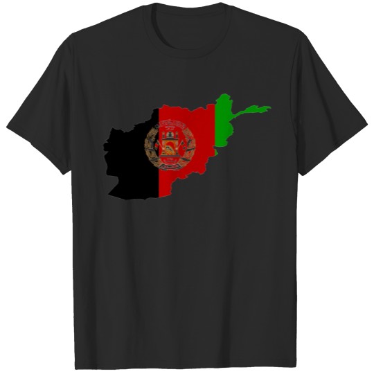 Discover Afghanistan Map T-shirt