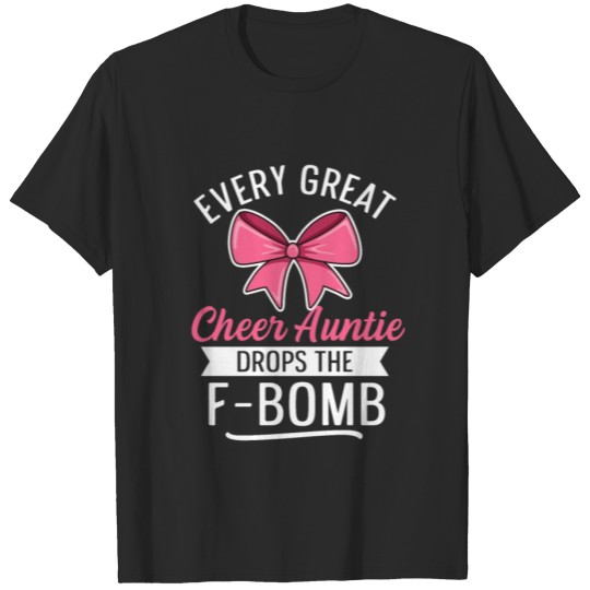 Discover Cheer Auntie Quote for your Cheerleading Auntie T-shirt