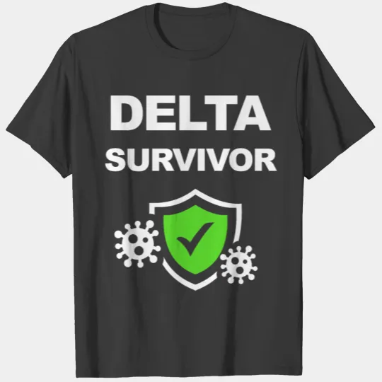Delta Survivor 2022 Survived Delta Virus Omicron T-shirt