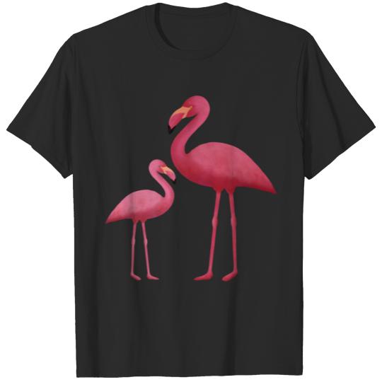 Discover Mama Flamingo Parent Flamingo T-shirt