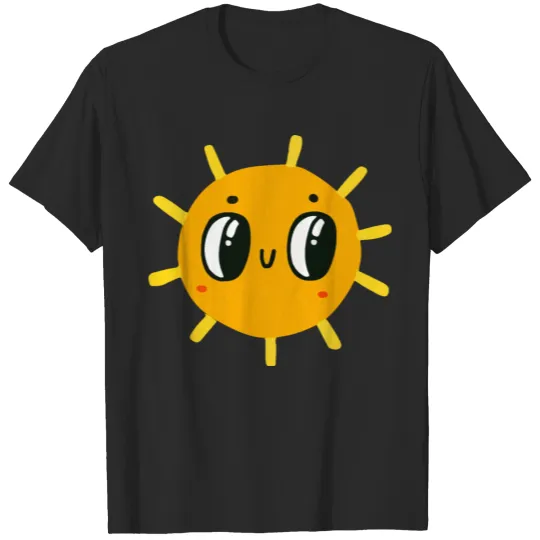 Discover cute sun doodle T-shirt