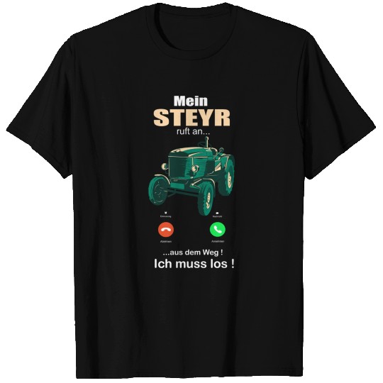 Agriculture Steyr Austria Tractor T-shirt