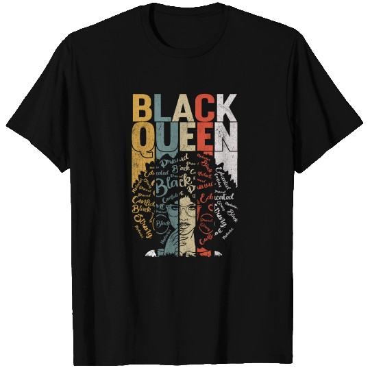 Black Queen Retro T-shirt