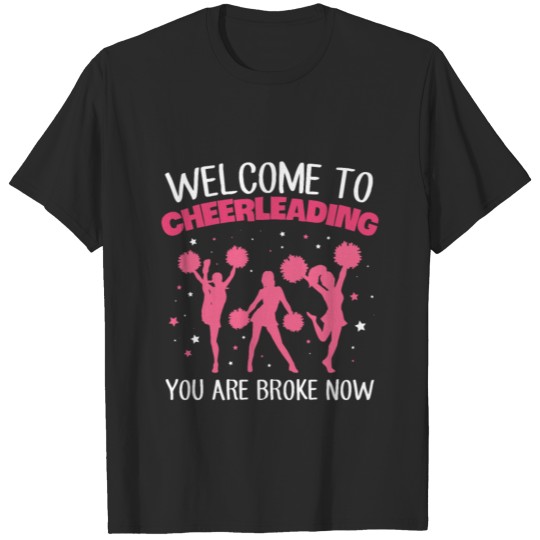Discover Cheerleading Design for a Cheerleading Girl T-shirt