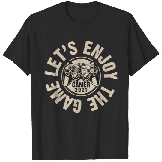 Discover Lets Enjoy The Game T-shirt