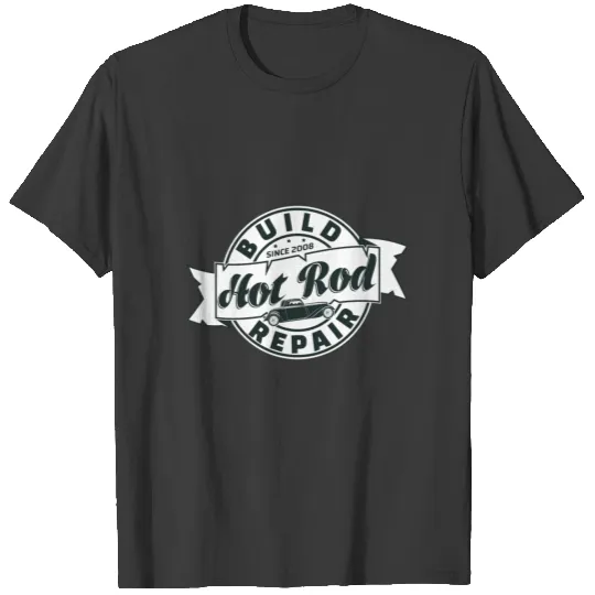 Hot rod garage T-shirt