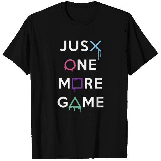 just one more game playstation T-shirt