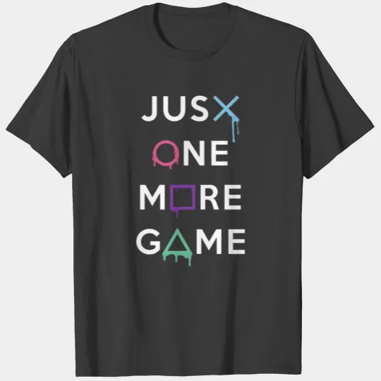 just one more game playstation T-shirt