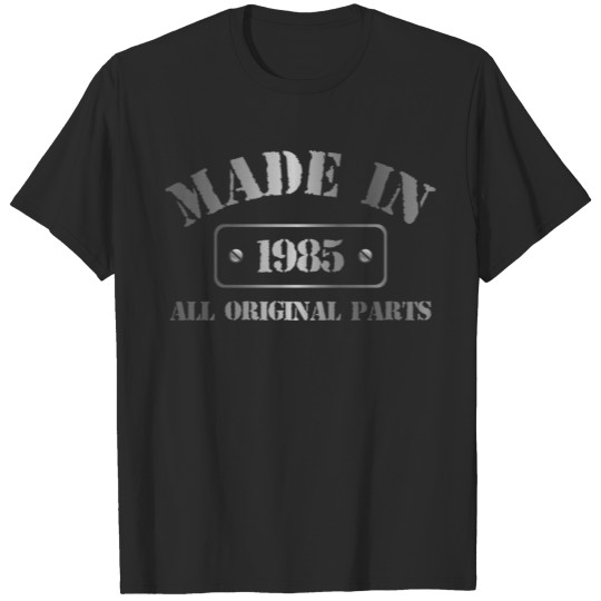 Discover Made in 1985 T-shirt
