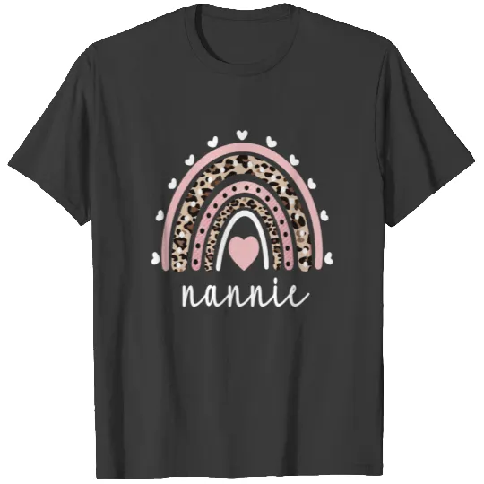 Nannie Grandma Mothers Day Gift Nannie Grandmother T-shirt