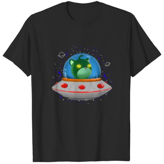 Alien Cat T-shirt