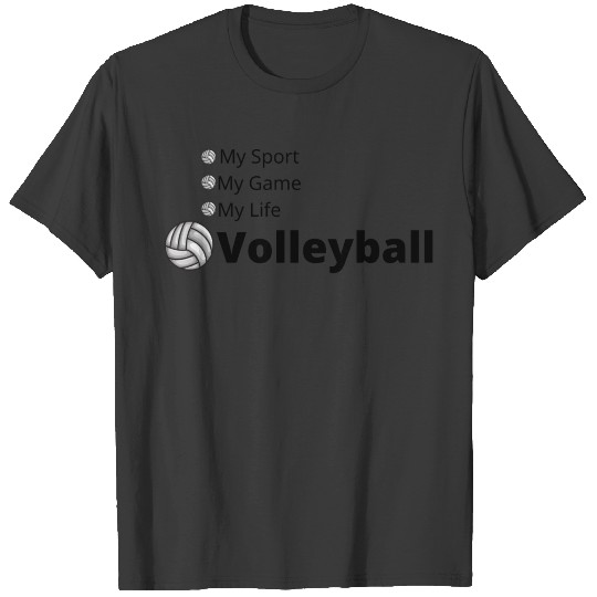 Volleyball, hall, attack, ball, gift T-shirt