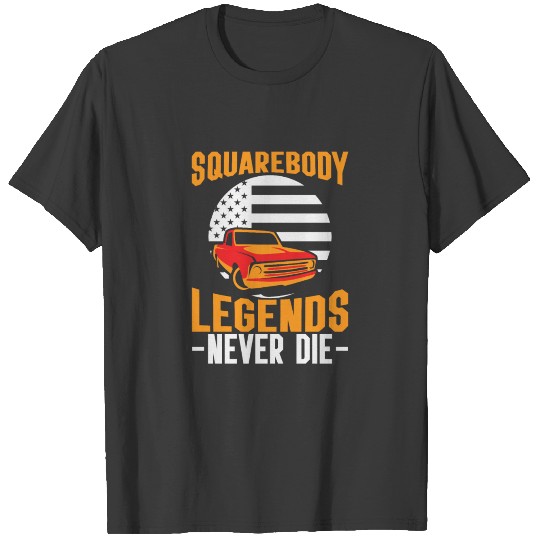 Discover Pick Up Squarebody Truck Pickup Truck 4x4 T-shirt