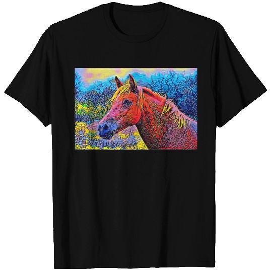 A horse in nice colors T-shirt