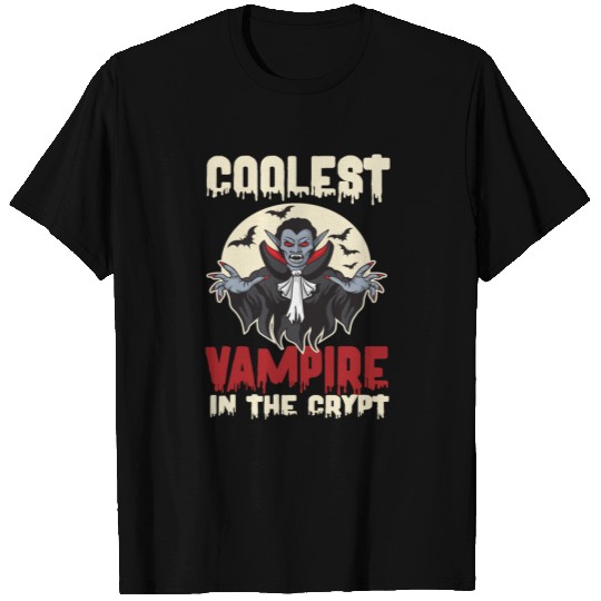 Coolest Vampire In The Crypt T-shirt