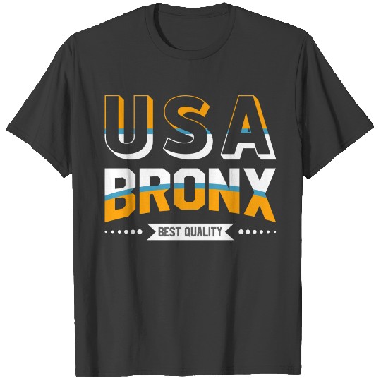 Bronx New York Love The Bronx New York USA Pride T-shirt