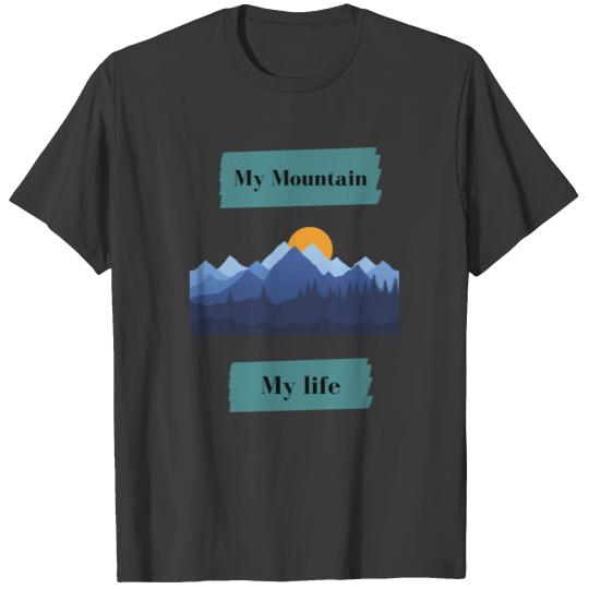Climbing, mountain, sport, gift, mountaineering T-shirt