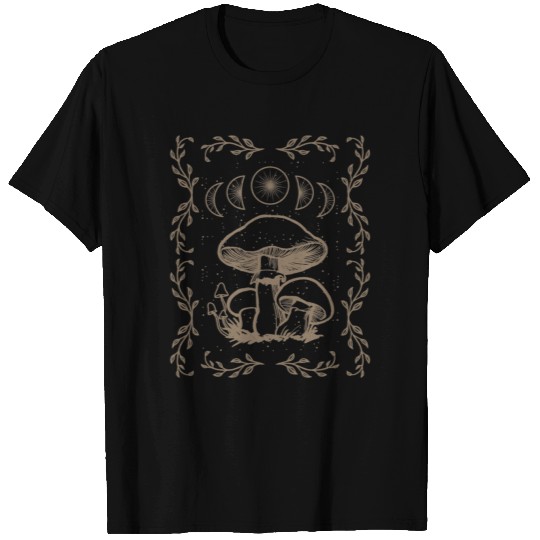 Mushroom Cottagecore Goblincore Aesthetic T-shirt