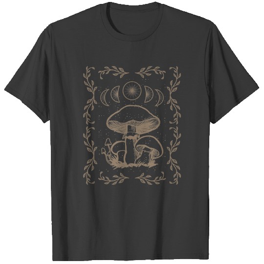 Mushroom Cottagecore Goblincore Aesthetic T-shirt