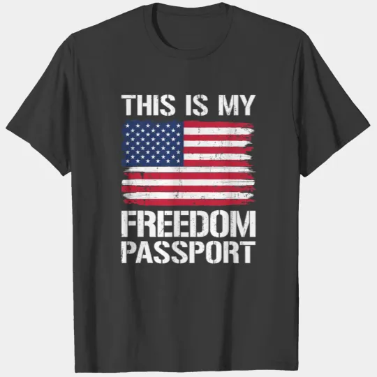 This is My Freedom Passport Shirt Medical Freedom T-shirt