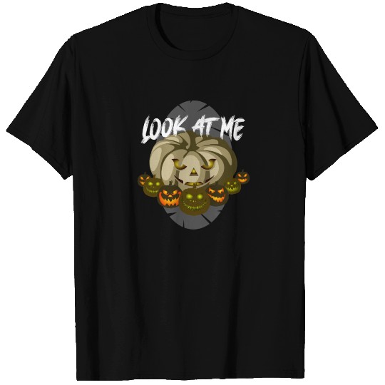 Halloween Horror Jackolantern Look at Me T-shirt