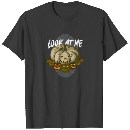Halloween Horror Jackolantern Look at Me T-shirt
