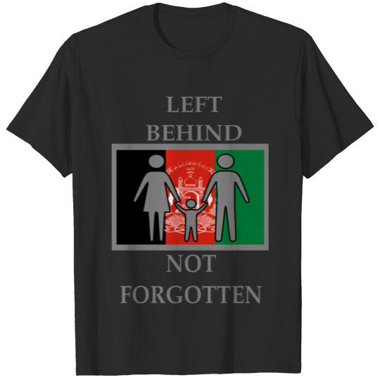 Discover Remembering those left behind, Afghanistan 2021 T-shirt