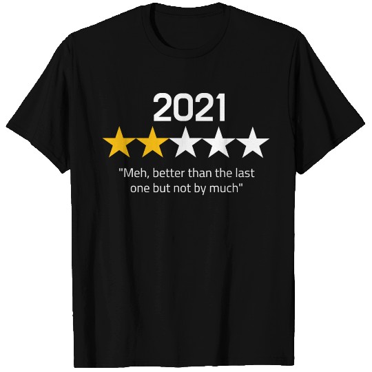 2021 2 stars T-shirt