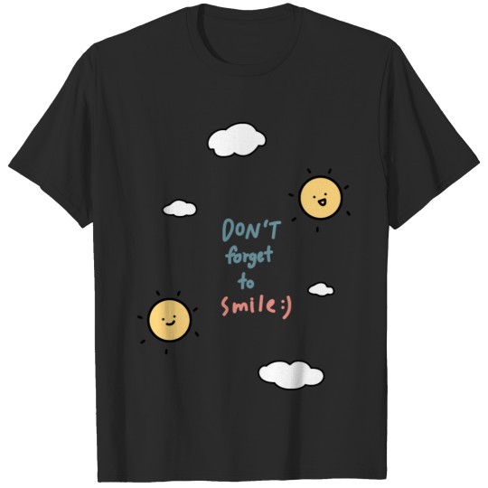 Discover Don t forget to smile T-shirt