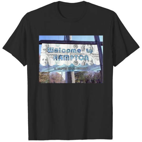 Discover Welcome To Hampton T-shirt