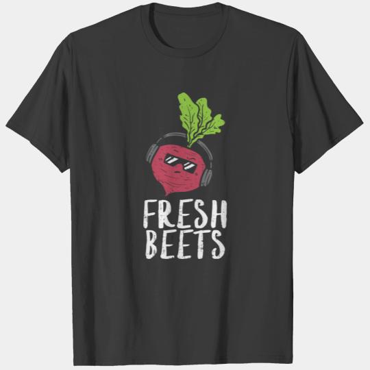 Funny Fresh Beets Vegetable Farmers Market Local F T-shirt