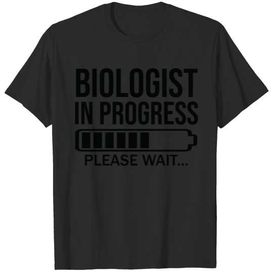 Future Biologist In Progress Biology School T-shirt