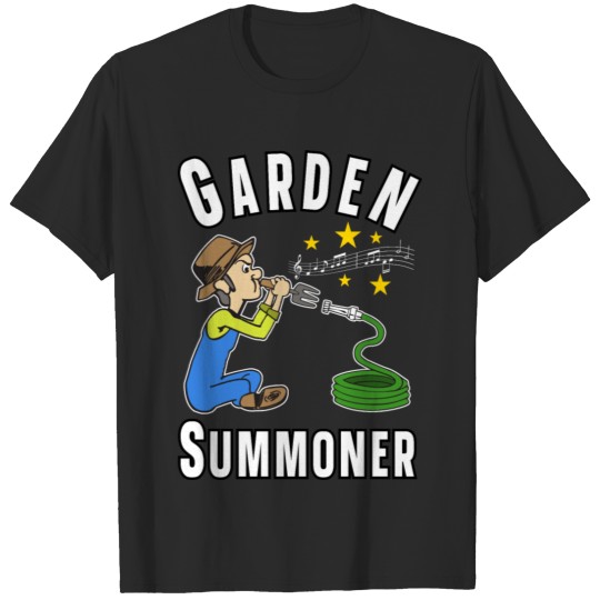 Gardener Gardening Garden Summoner Funny Gift T-shirt