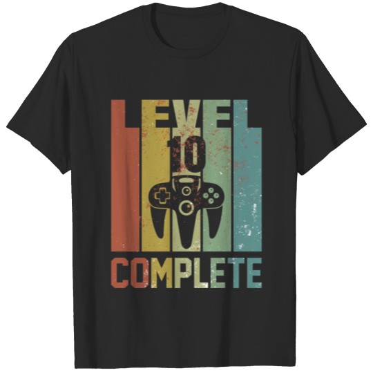 Discover Level 10 Complete Birthday Shirt Youth Gift T-shirt