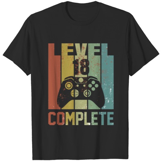 Discover Level 18 Complete Birthday Shirt Youth Gift T-shirt