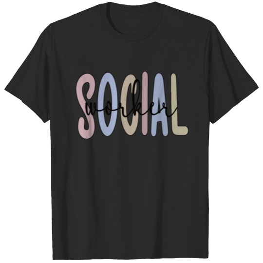 Discover Social Worker Appreciation Gifts Social Work Month T-shirt