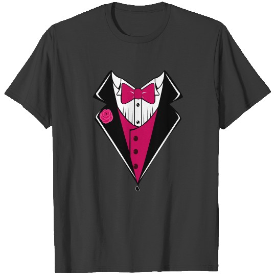 Tuxedo Funny Design T-shirt