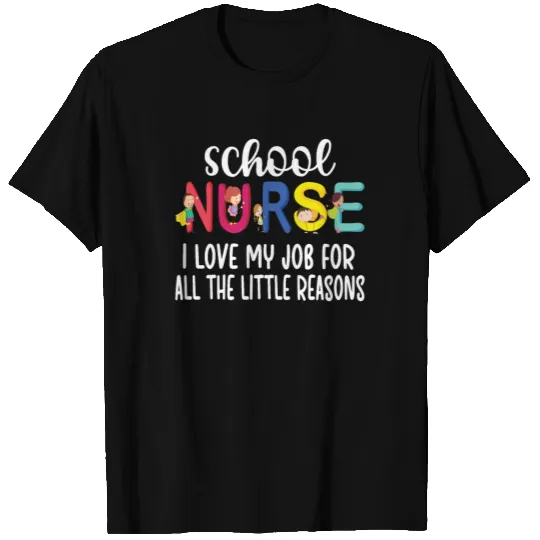 School Nurse Appreciation Registered Nurse School T-shirt