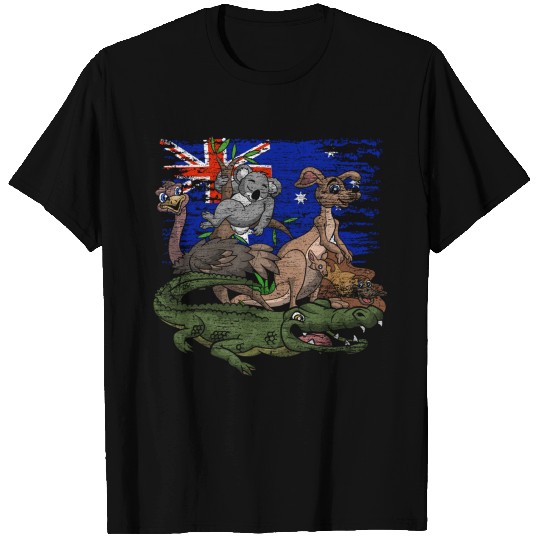 Aussie Kangaroo Animal Australia T-shirt