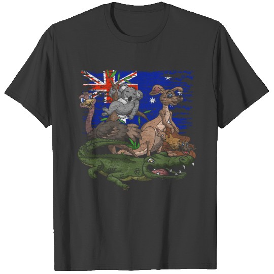 Aussie Kangaroo Animal Australia T-shirt