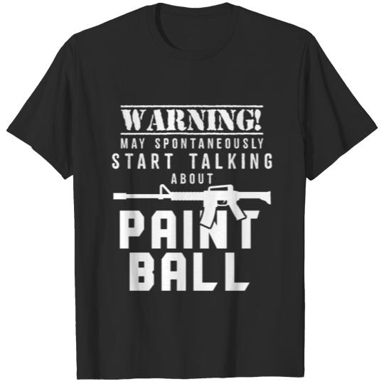 Discover Funny Paintball Apparel T-shirt