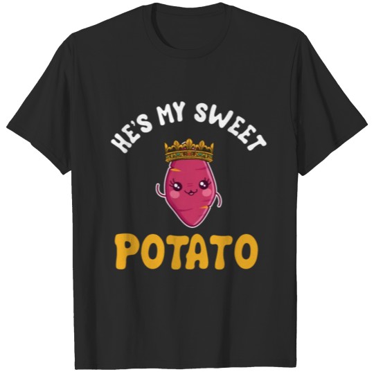 Discover He Is My Sweet Potato T-shirt