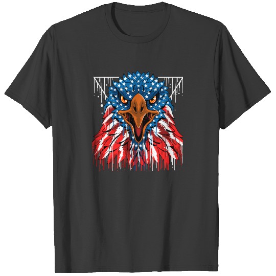 Eagle Fang Karate USA Flag T-shirt