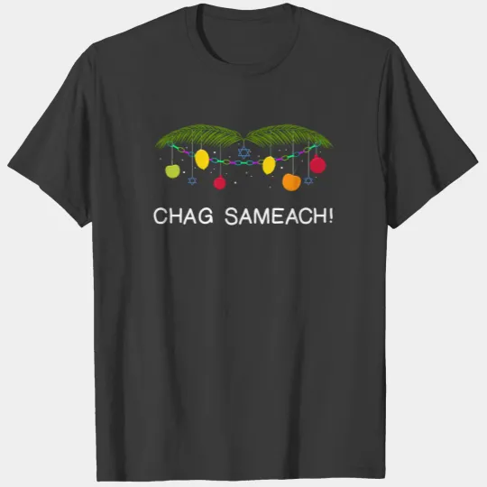 Sukkot Judaism Feast Of Tabernacles Chag Sameach T-shirt