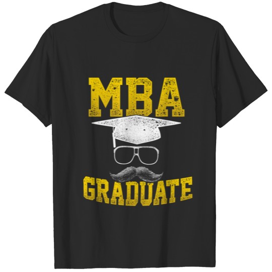 Discover MBA Student Study Business Degree Graduation T-shirt
