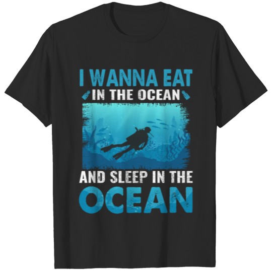 Discover Funny Scuba Diving Quotes T-shirt T-shirt
