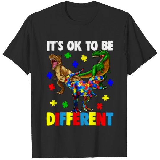 Discover Its Ok To Be Different Autism Awareness T-shirt