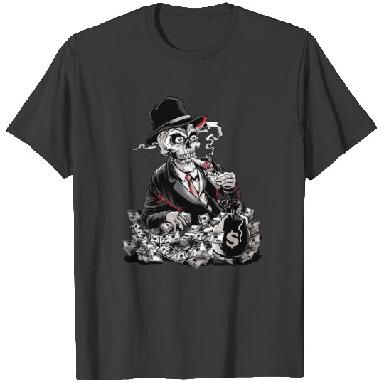 Heist Money skeleton T-shirt