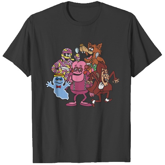Cereal Monsters T ShirtCereal Monster Group T-shirt